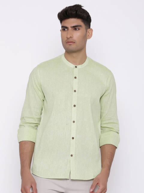 

Tistabene Men Green Comfort Regular Fit Formal Shirt