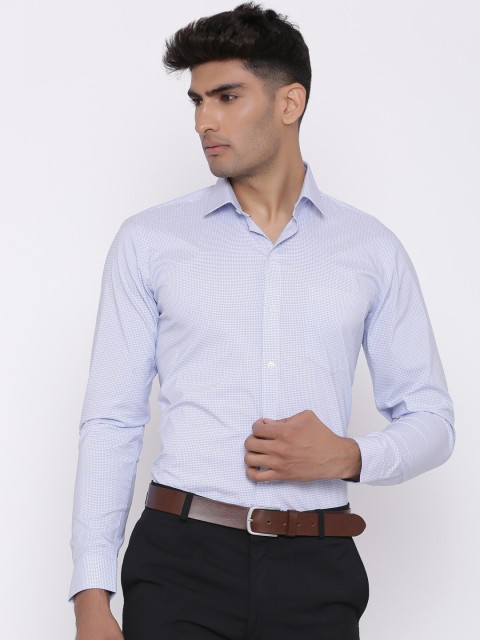 

Tistabene Men Blue Comfort Checked Cotton Casual Shirt