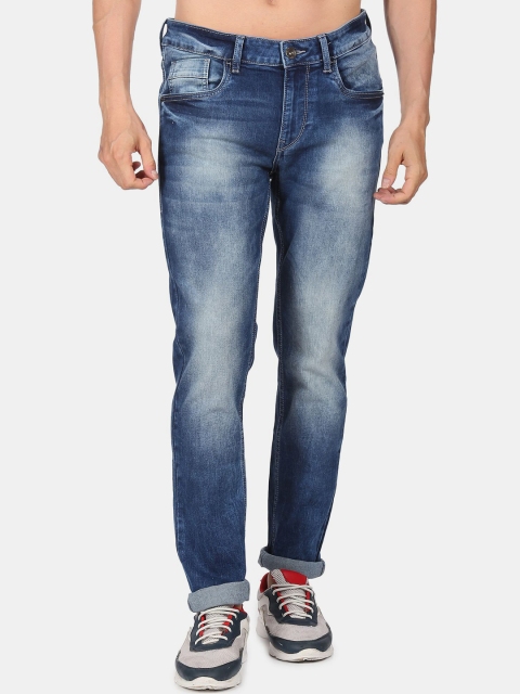 

Flying Machine Men Blue Slim Fit Heavy Fade Jeans