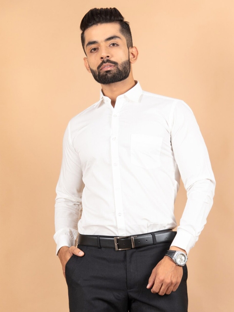

Tistabene Men White Regular Fit Comfort Formal Shirt