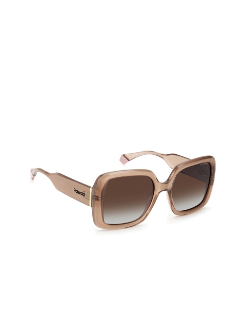 

Polaroid Brown Square Sunglasses with Polarised & UV Protected Lens PLD 6168/S 10ALA 54