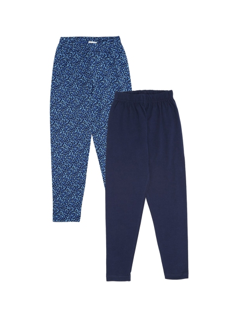 

RAINE AND JAINE Girls Pack of 2 Leggings, Blue