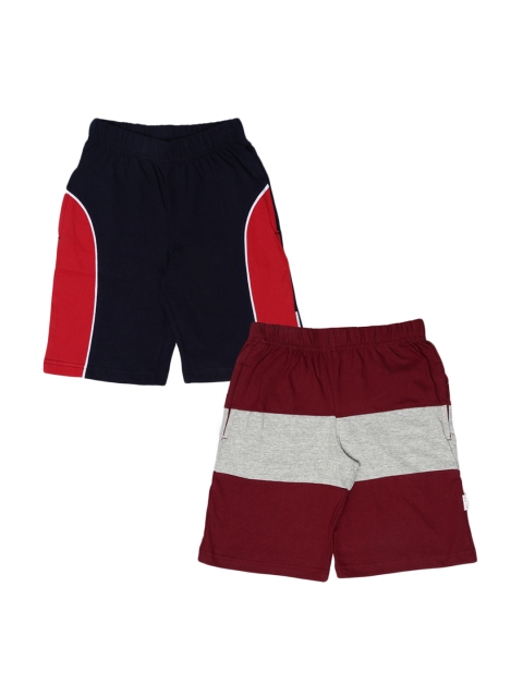 

GKIDZ Boys Pack of 2 Shorts, Navy blue