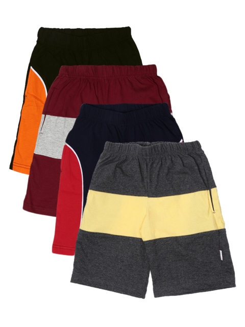 

GKIDZ Boys Pack of 4 Shorts, Multi