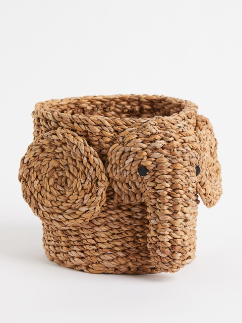 

H&M Beige Elephant-Shaped Storage Basket