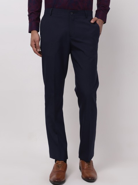 

Blackberrys Men Navy Blue Trousers
