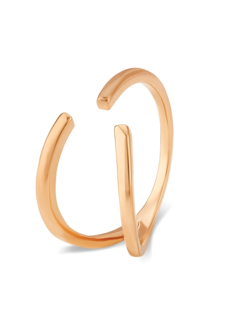 

Mia by Tanishq 14-Karat Rose Gold Finger Ring