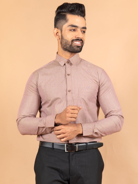 

Tistabene Men Khaki Solid Comfort Casual Shirt