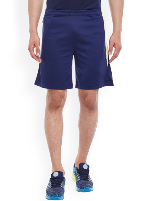 

Alcis Men Blue Solid Regular Fit Sports Shorts