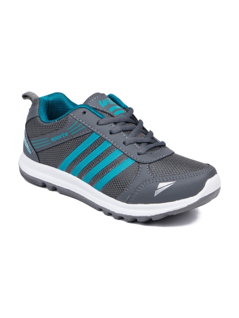 

ASIAN Boys Mesh Running Lace-Up Shoes, Grey