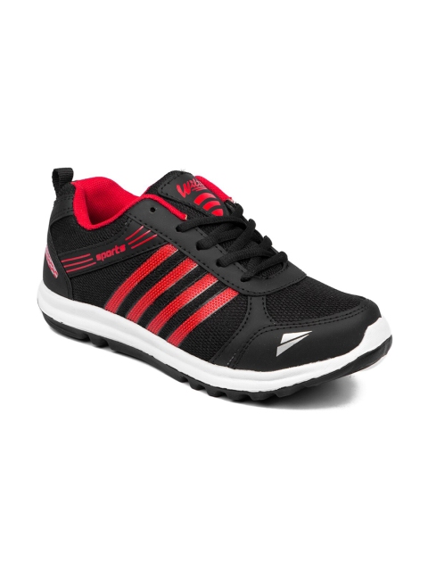 

ASIAN Boys Black Mesh Running Shoes