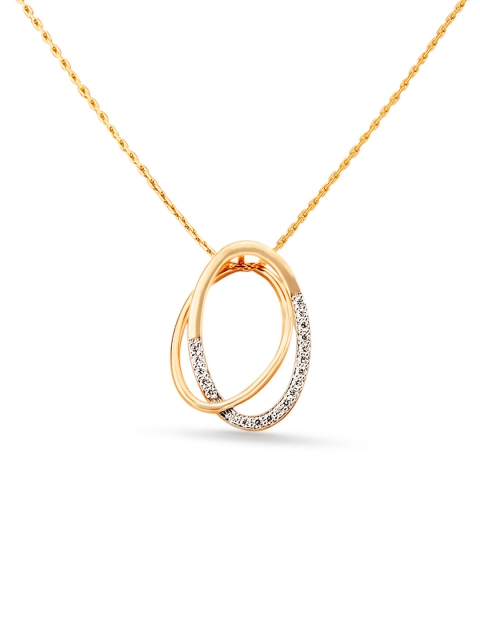 

Mia by Tanishq 14-Karat Yellow Gold Diamond Pendant