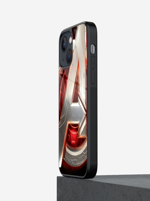 

macmerise Grey Printed Avengers Version 2 iPhone 13 Mini Back Case