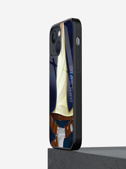 

macmerise Blue Printed Attire Han iPhone 13 Mini Back Case
