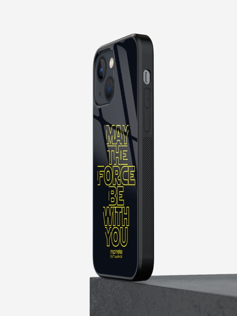 

macmerise Black & Yellow Classic Star Wars iPhone 13 Mini Mobile Phone Case