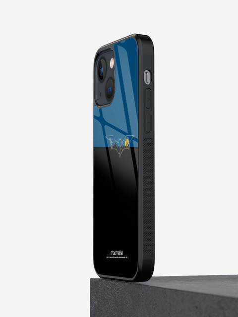 

macmerise Black Printed Batmans Gotham Glass Iphone 13 Phone Case