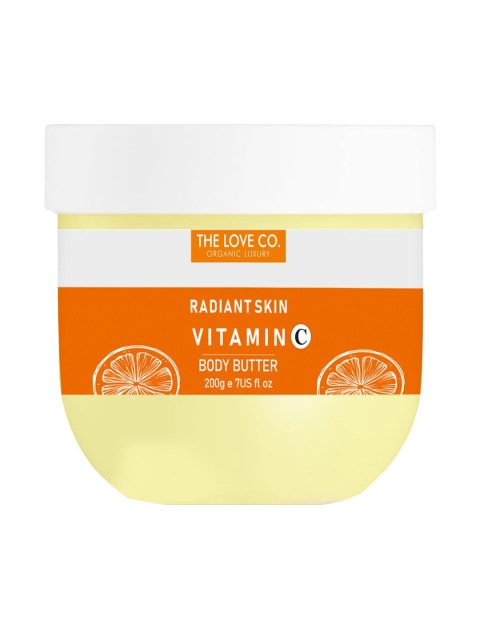 

THE LOVE CO. Body Butter For Dry Skin 200gm, White