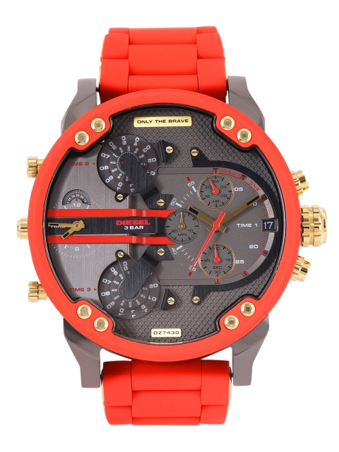 

DIESEL Men Mr. Daddy 2.0 Analogue Watch DZ7430, Black