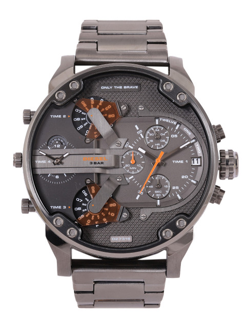 

DIESEL Men Mr. Daddy 2.0 Analogue Watch DZ7315, Grey