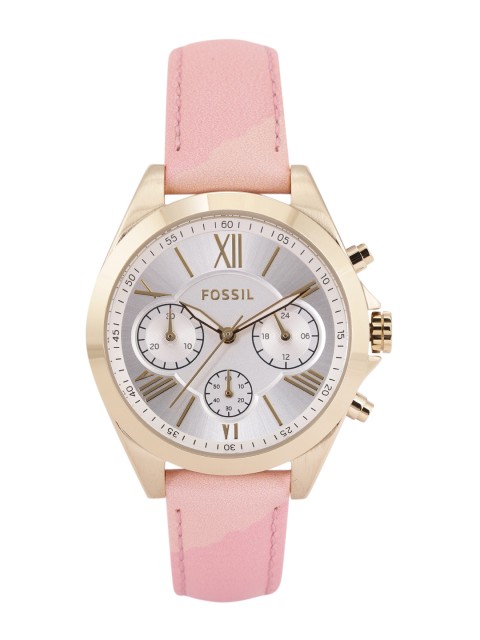 

Fossil Women Modern Courier Analogue Watch BQ3779, Pink