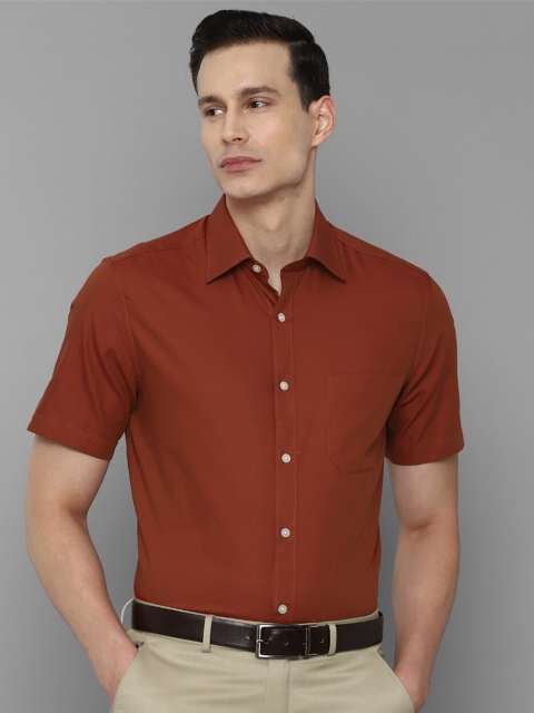 

Louis Philippe Men Brown Formal Shirt