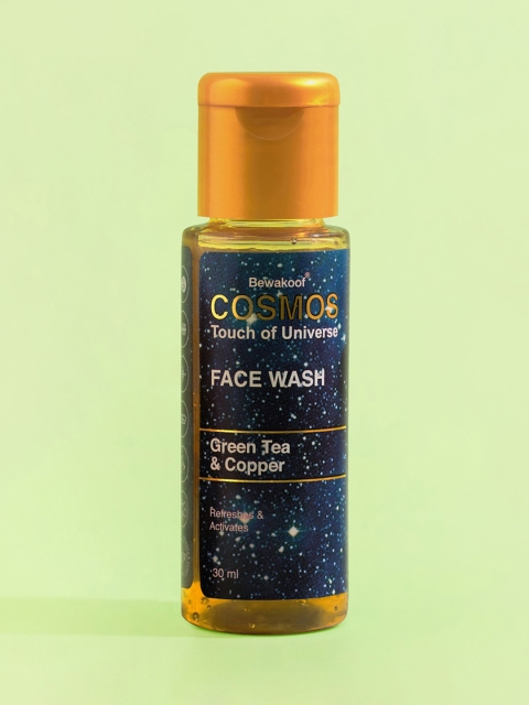 

COSMOS BY BEWAKOOF Green Tea & Copper Face Wash 30ml, White