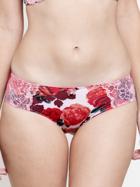 

PrettyCat Women Pink Printed Brief