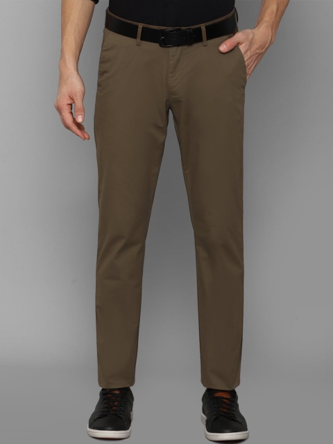 

Allen Solly Men Brown Slim Fit Trouser