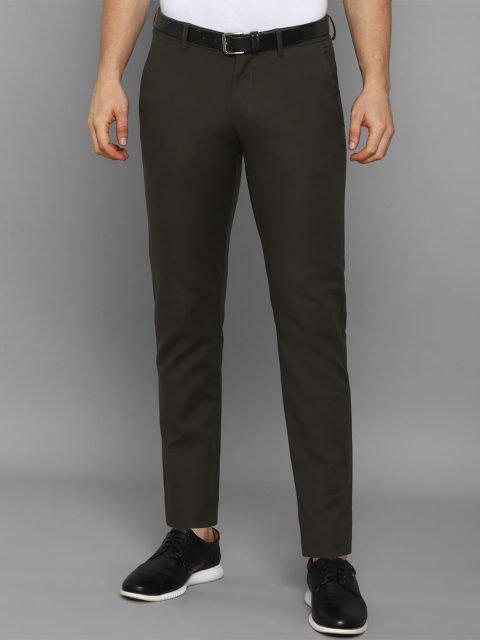 

Allen Solly Men Brown Slim Fit Trousers