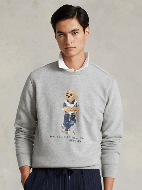 

Polo Ralph Lauren Men Printed Sweatshirt, Grey