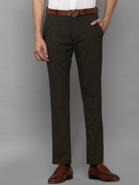 

Louis Philippe Men Brown Slim Fit Trousers