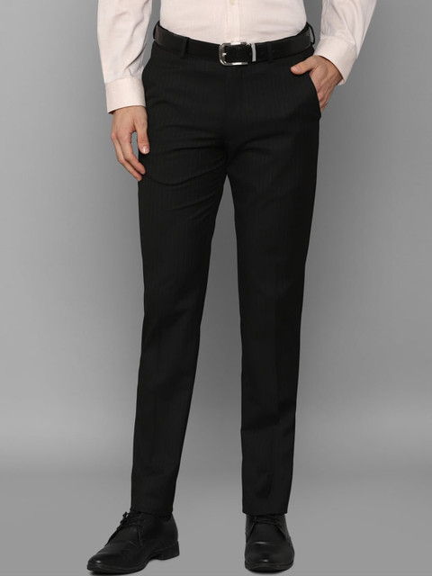 

Louis Philippe Men Black Slim Fit Formal Trouser