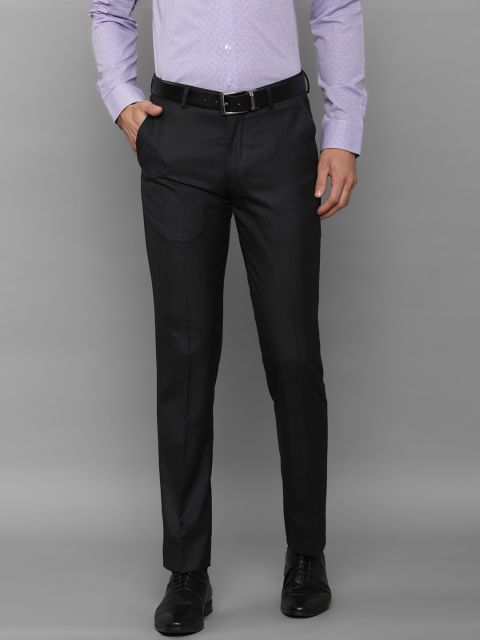 

Louis Philippe Men Black Slim Fit Formal Trouser