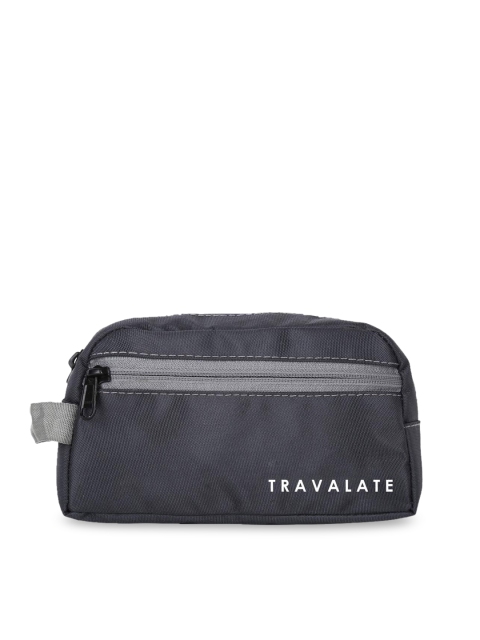 

TRAVALATE Unisex Travel Toiletry Bag, Grey