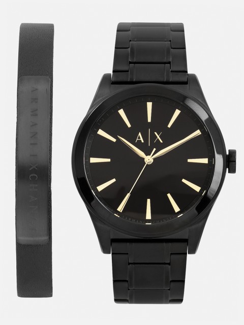 

Armani Exchange Men Black Analogue Watch AX7102