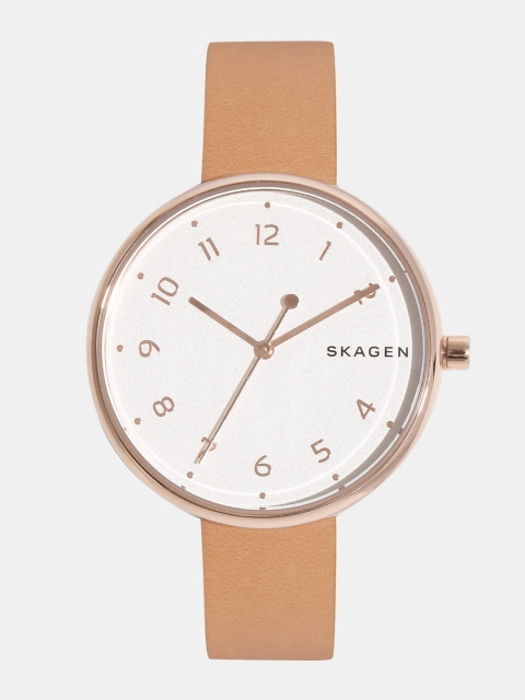 

SKAGEN Women Cream-Coloured Analogue Watch SKW2624I