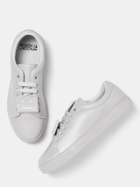 

Kook N Keech Women Grey Sneakers