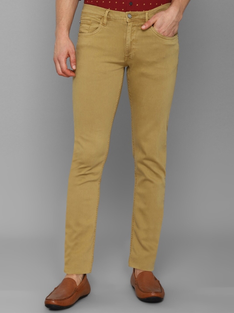 

Allen Solly Men Khaki Skinny Fit Jeans