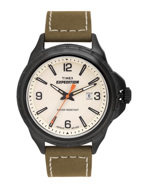 

Timex Expedition Men Cream-Coloured Analogue Watch 49909