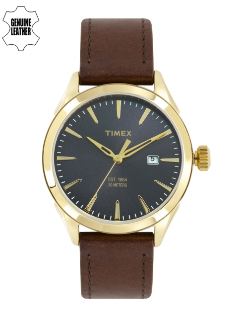 

Timex Men Black Analogue Watch TW2P77500