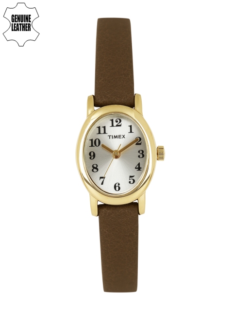 

Timex Women Silver-Toned Analogue Watch T2M567