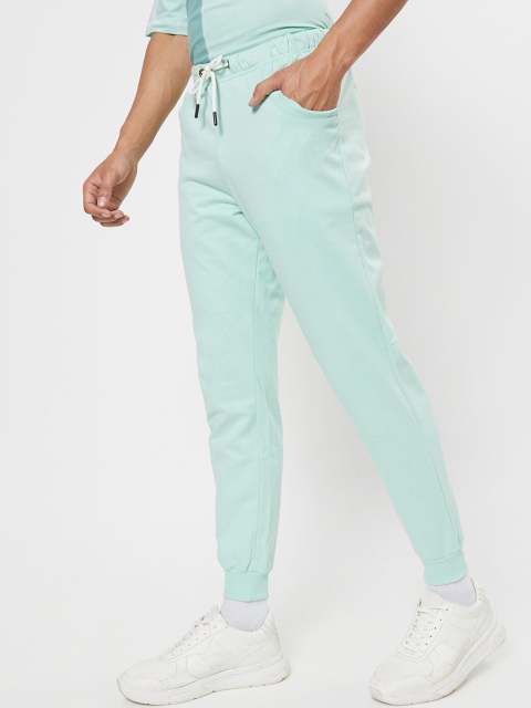 

Bewakoof Men Sea Green Regular Fit Solid Jogger