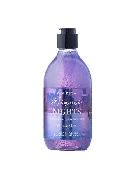 

KimiricaKimirica Miami Nights Sulphate Free Shower Gel Body wash For all-skin types- 300ml, Multi