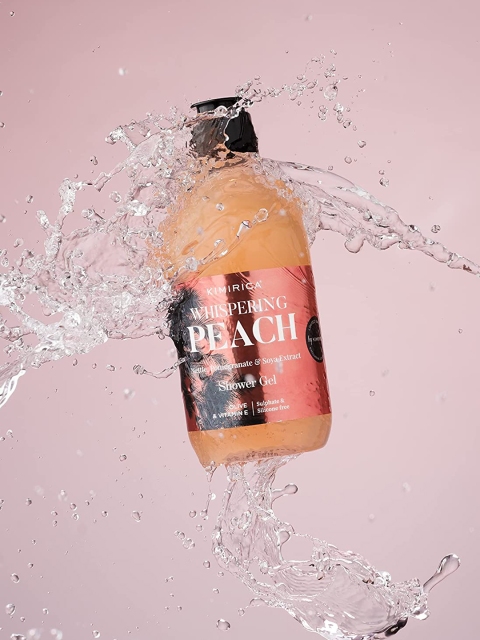 

Kimirica Whispering Peach Shower Gel 300ml, Orange
