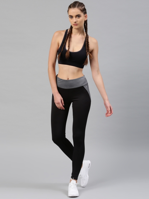 

HRX Active by Hrithik Roshan Black Tights