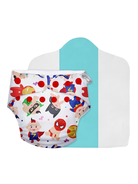 

SuperBottoms Kids Reusable & Washable Cloth Diaper, Multi