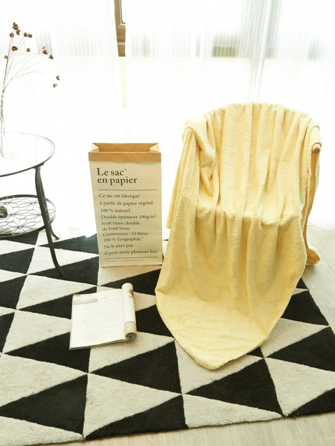 

JC Collection AC Room 354 GSM Single Bed Blanket, Yellow