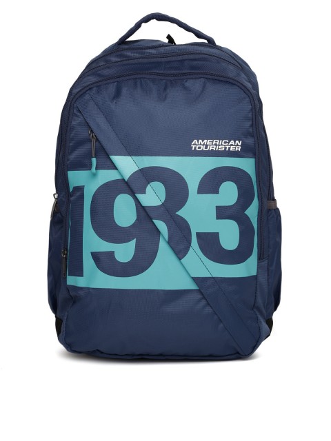 

AMERICAN TOURISTER Unisex Blue AMT BOOM Graphic Backpack