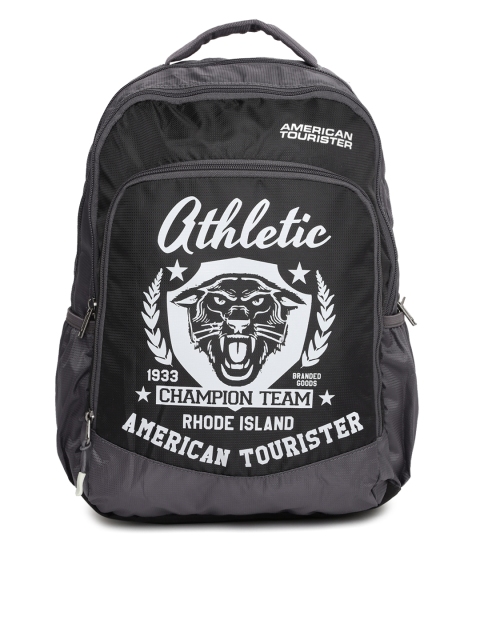 

AMERICAN TOURISTER Unisex Black Printed AMT VOLT Backpack