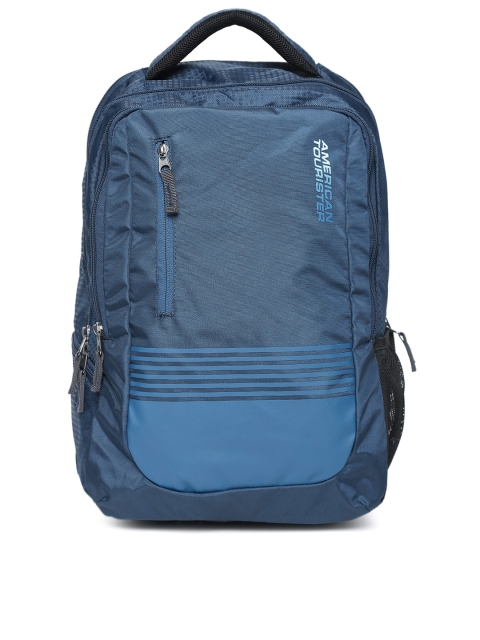 

AMERICAN TOURISTER Unisex Blue Solid Backpack